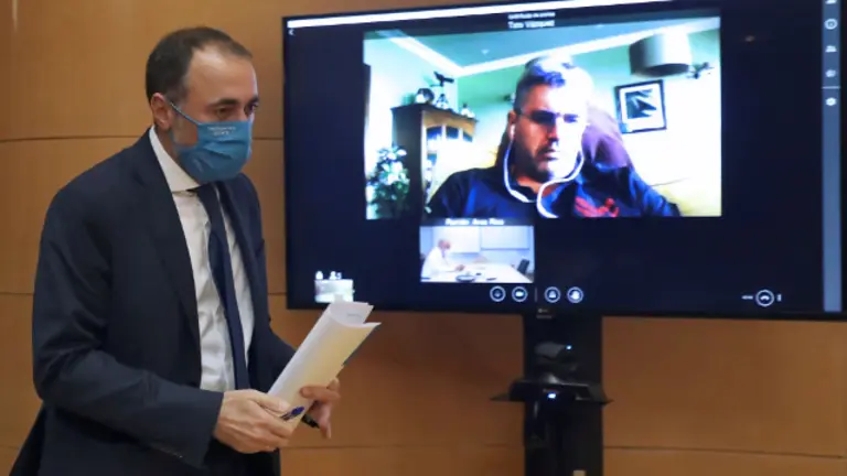 El conselleiro Julio García Comesaña. XOÁN REY