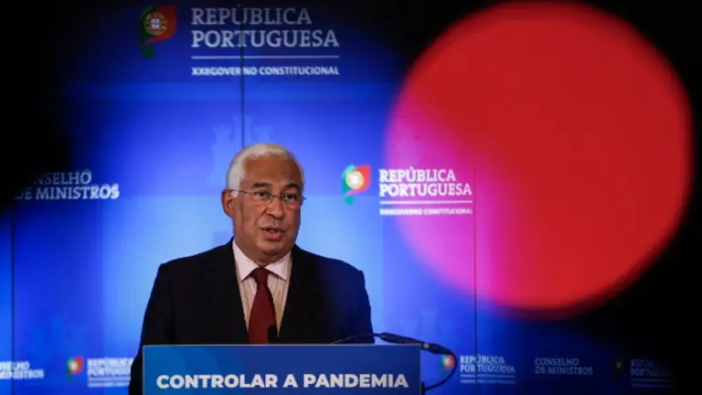 Antonio Costa anuncia las nuevas medidas. EFE