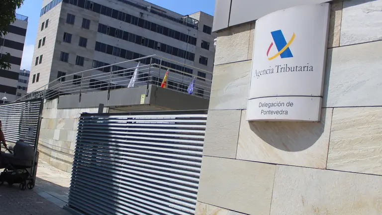 Sede de la Agencia Tributaria en Pontevedra.ANXO LORENZO