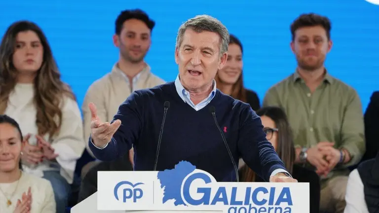 Alberto Núñez Feijóo. Europa Press