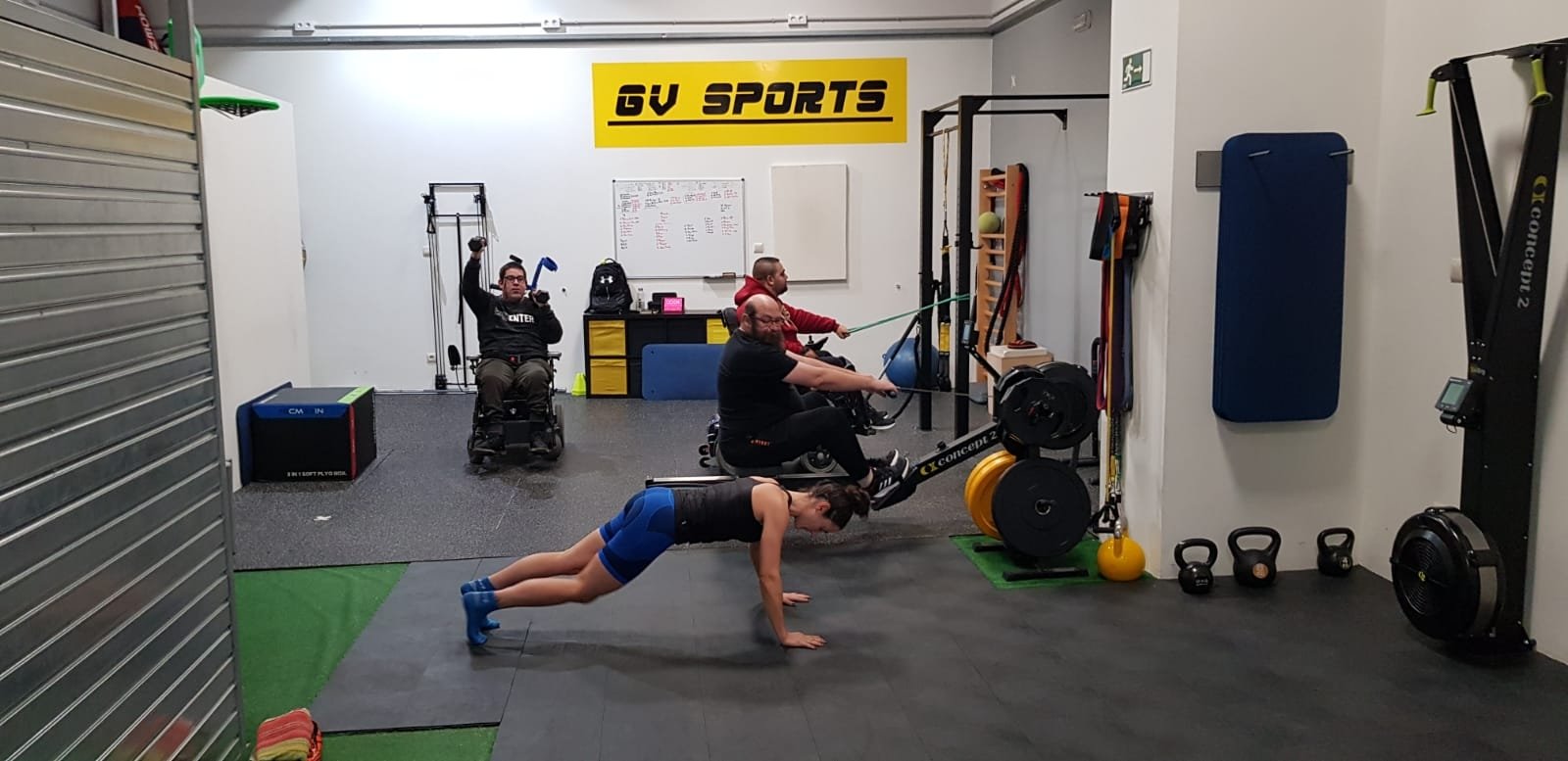 Cota haciendo ejercicio. CEDIDA