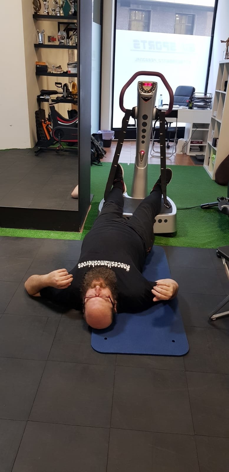 Cota en el gimnasio. DP