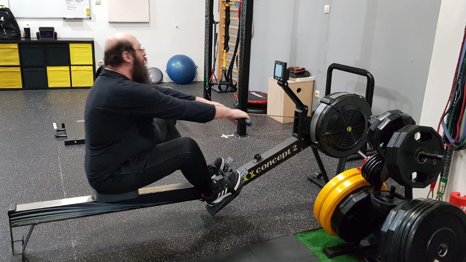 Cota en su último entrenamiento. DP