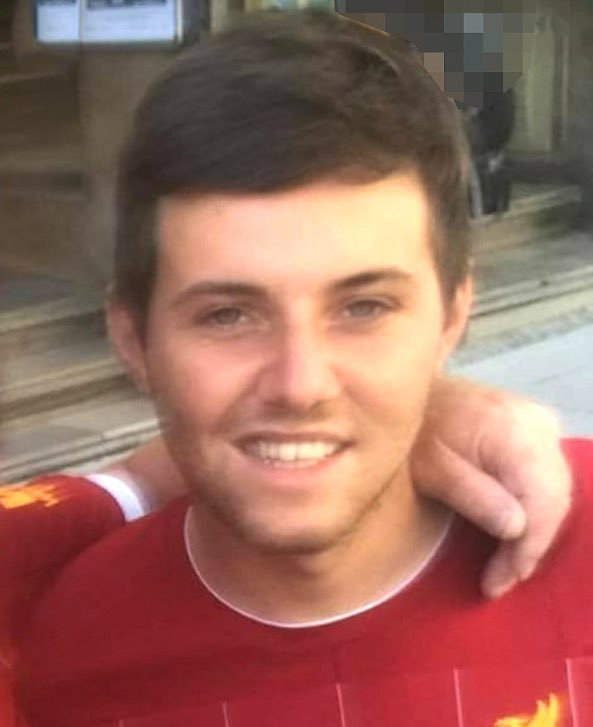 La familia difundió la imagen del aficionado del Liverpool por redes sociales - Interior