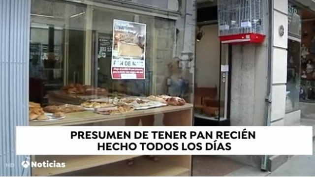 La panadería pontevedresa, en el programa 'Espejo Público'. ANTENA 3