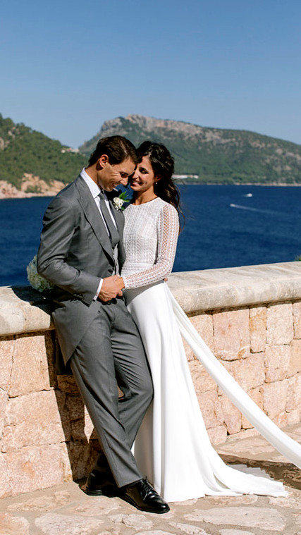 Rafa Nadal y Xisca Perelló, en una de las imágenes publicadas. FUNDACIÓN RAFA NADAL © (3)