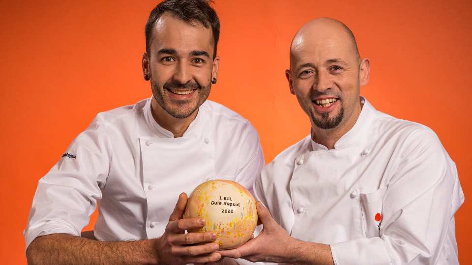 Iñaki Bretal y Javi Alonso, de Eirado da Leña. GUÍA REPSOL