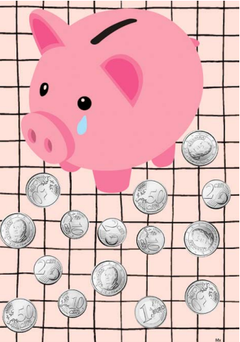 Ilustración para el blog de Lois Caeiro. MARUXA