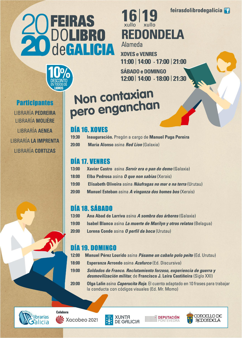 Programa Feira do Libro de Redondela