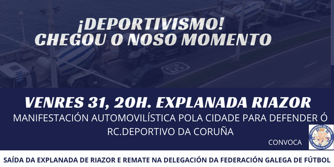 Circular de la Federación de Peñas deportivistas. TWITEER