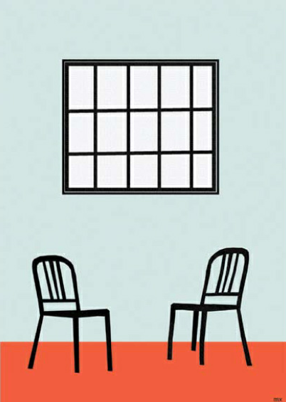 Ilustración para el blog de Lois Caeiro. MX