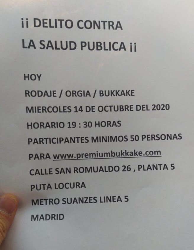 Folleto do evento organizado por Torbe