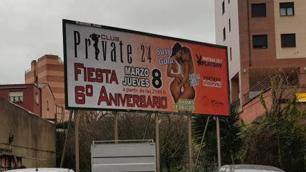 El cartel que anuncia el evento el Día de la Mujer