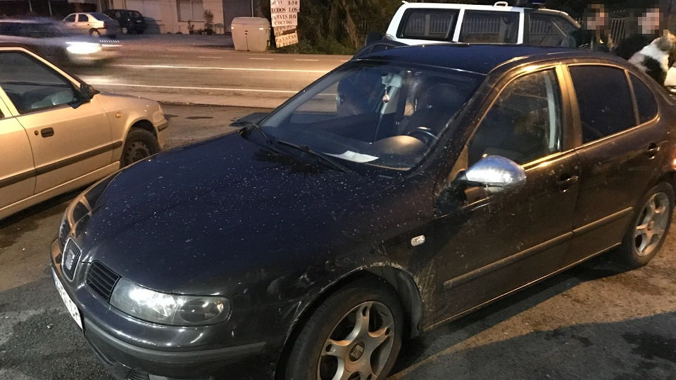 O vehículo que foi roubado. EP