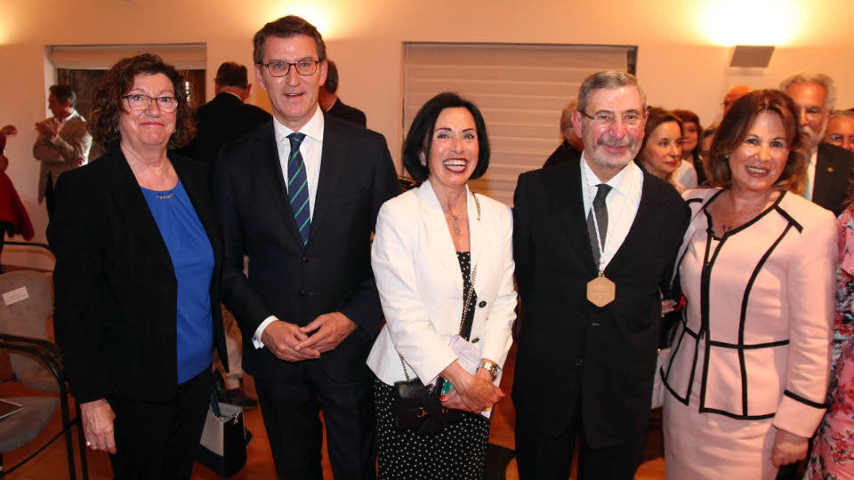 Acto de entrega das medallas do Consello da Cultura Galega. PEPE FERRÍN