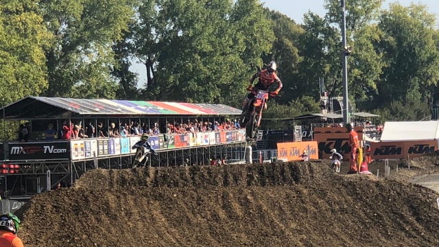 Jorge Prado ganó las dos mangas del Gran Premio de Italia. EP