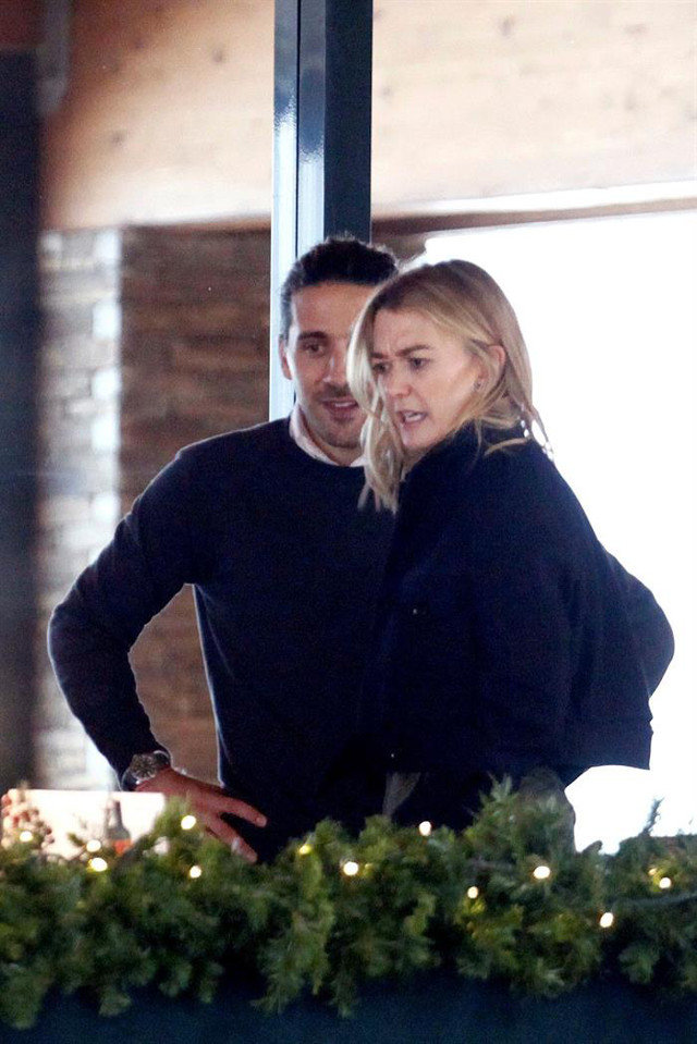 Carlos Torretta e Marta Ortega, en Casas Novas. CABALAR