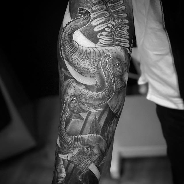 Tatuaje realizado por Daniel, de Mok Mok Tattoo. INSTAGRAM