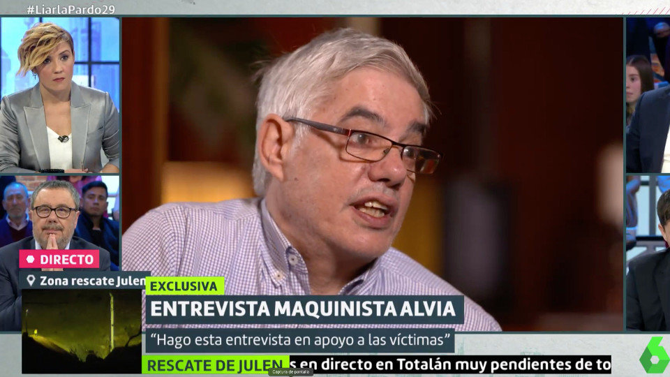 El monfortino Francisco José Garzón, maquinista del Alvia. LA SEXTA