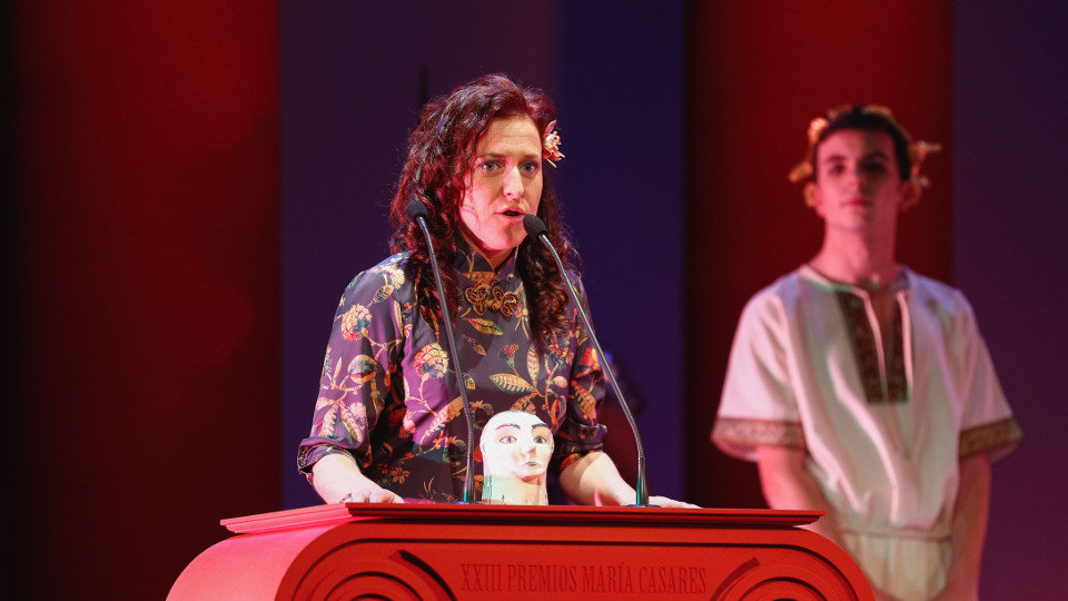 Marián Bañobre recolle o María Casares á mellor dirección. EP