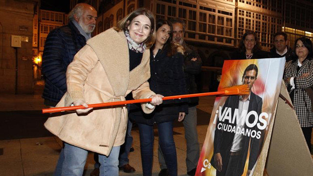 A candidata de Cidadáns ao Congreso pola Coruña, Marta Rivera