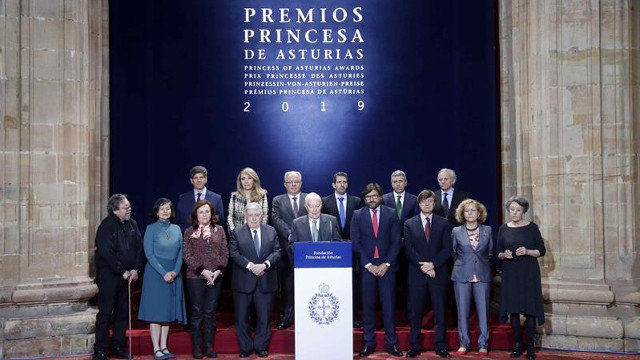 El jurado del Premio Princesa de Asturias de Comunicación y Humanidades 2019. EFE