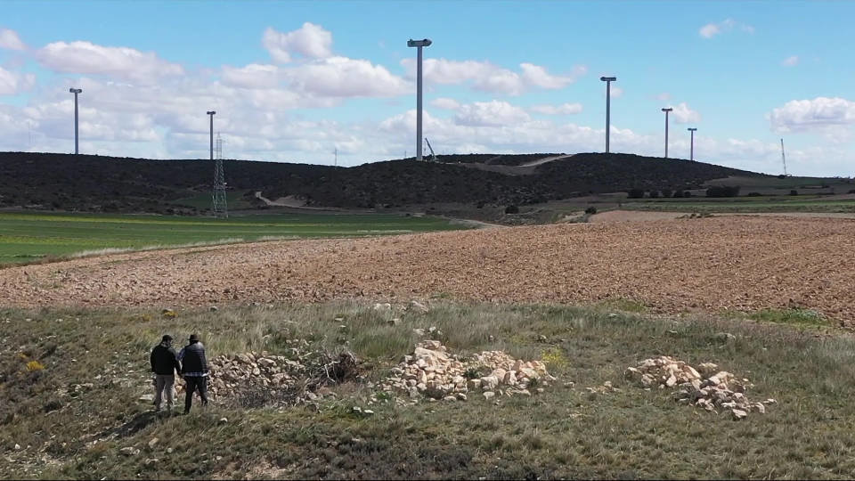 Campo de molinos de viento. EP