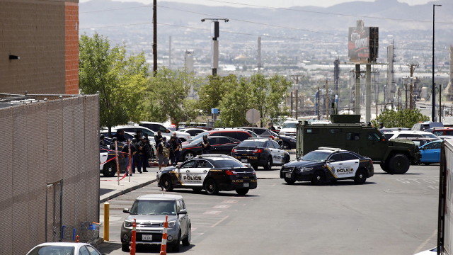 Despliegue policial ante el tiroteo en Texas. EFE