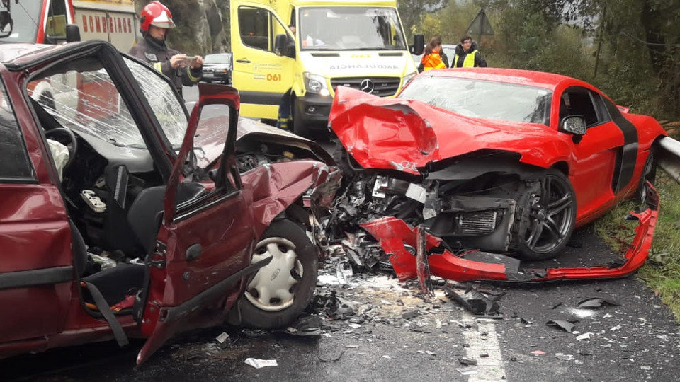 Accidente mortal en Ames. GUARDIA CIVIL