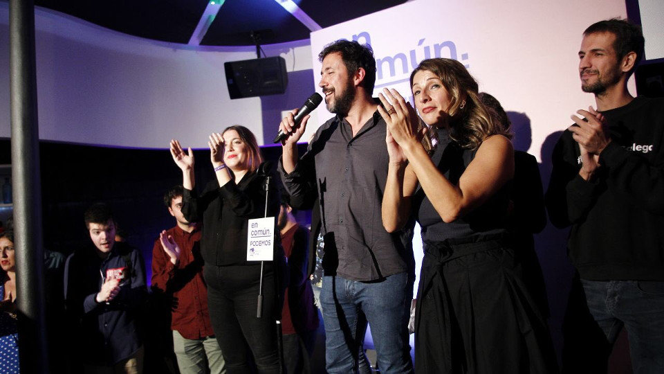 Peche de campaña de Galicia en Común. GALICIA EN COMÚN