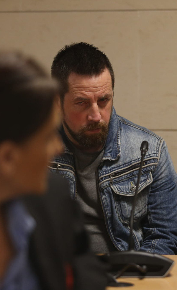 El Chicle, minutos antes de prestar declaración PEPE FERRÍN