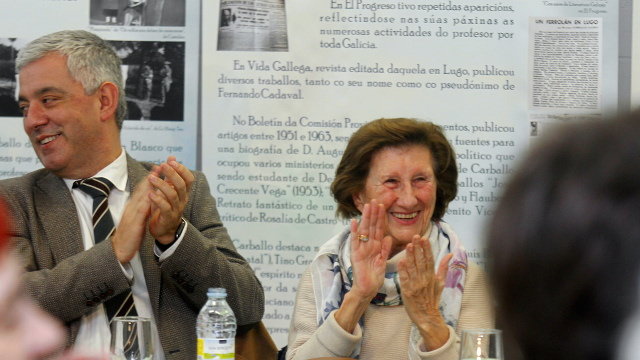Valentín García e Margarita Carballo Calero. VICTORIA RODRÍGUEZ