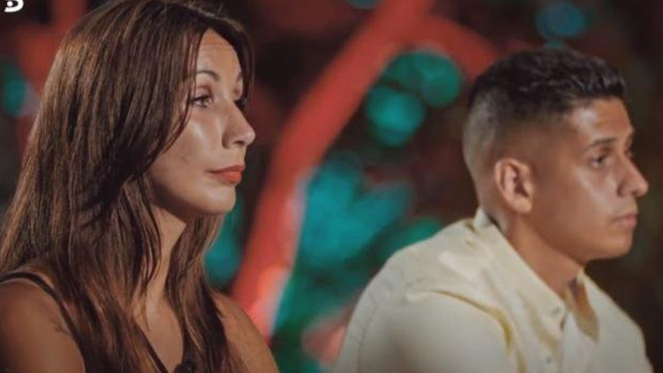 Estefanía y Christofer se vieron las caras en una hoguera de confrontación. TELECINCO