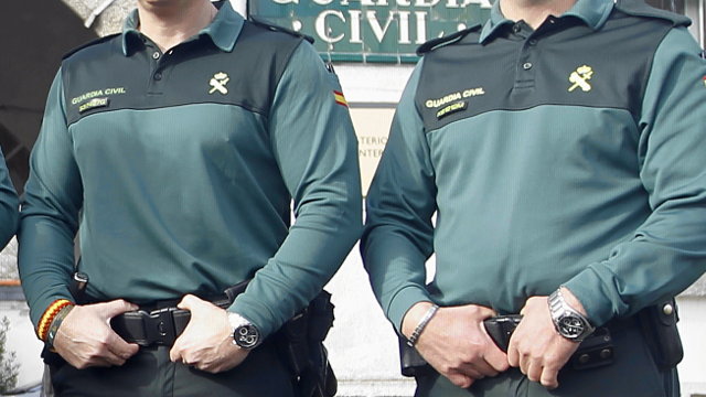 Agentes de la Guardia Civil.EP
