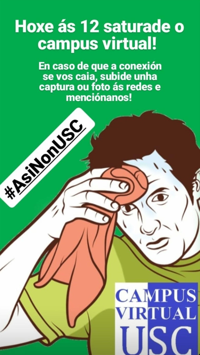 Convocatoria do alumnado da USC. EP