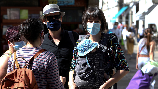 Ana Pontón, en Santiago. EFE