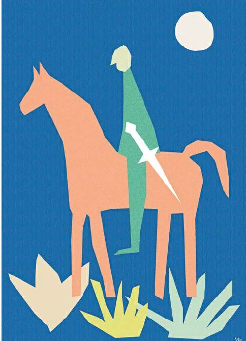 ilustración trovador