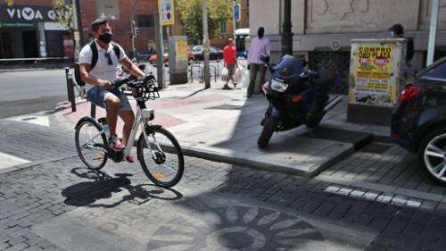 Tráfico en Madrid Central. EFE