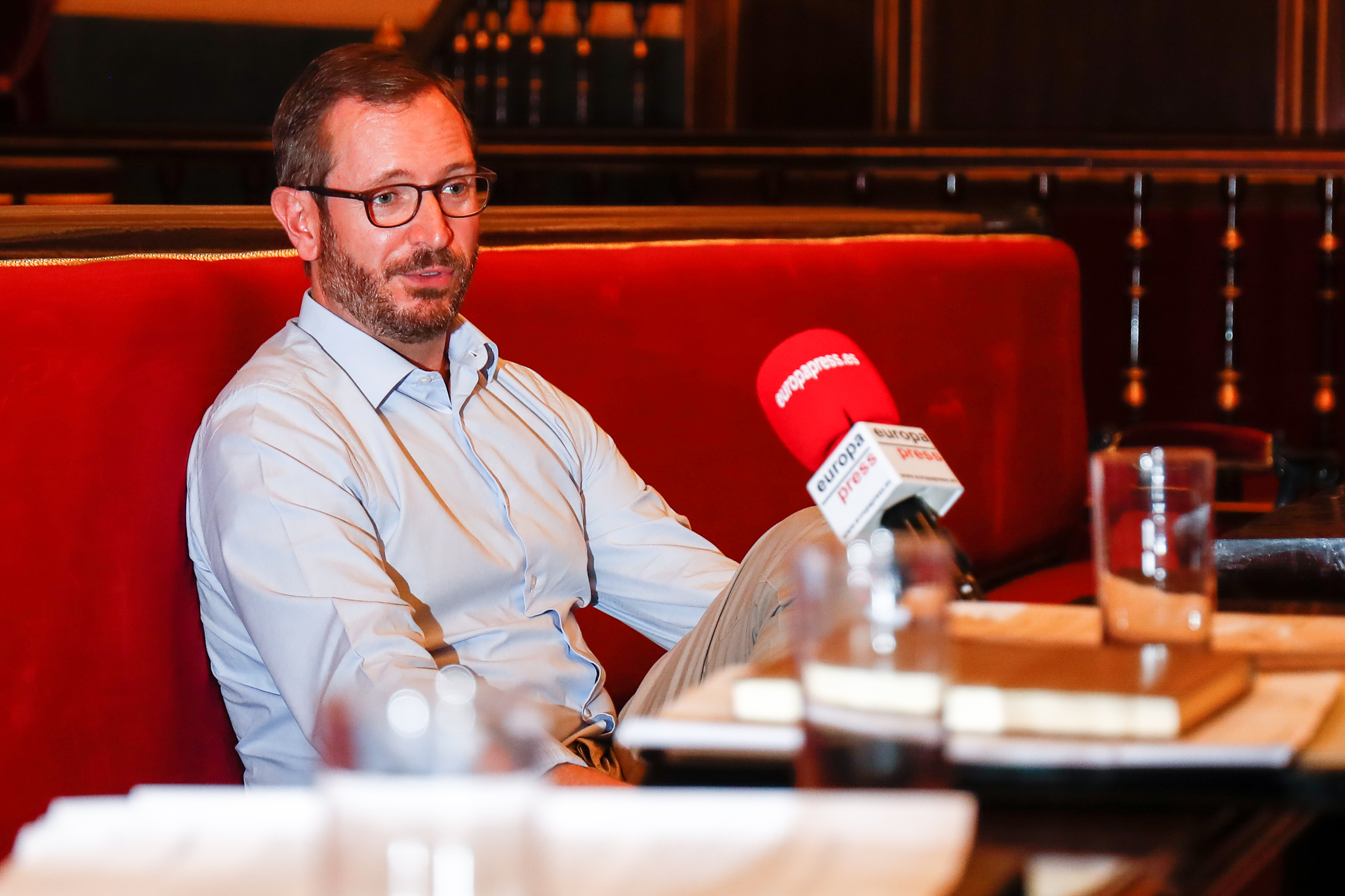 Javier Maroto en una entrevista reciente. EUROPA PRESS