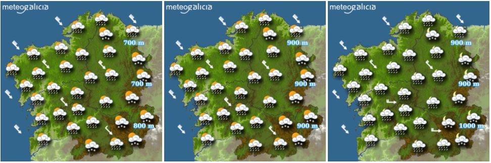 Previsión del sábado