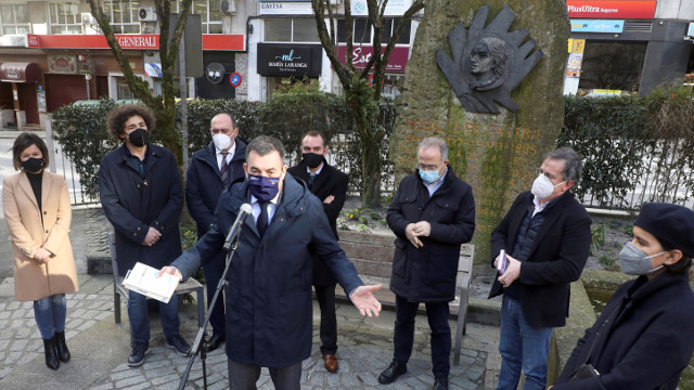 Acto en Santiago. XOÁN REY (EFE)