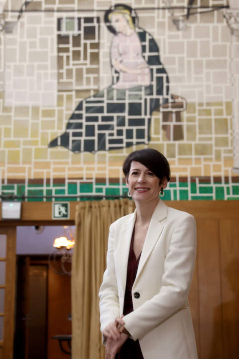 Ana Pontón estudou Políticas na USC. PEPE FERRÍN (AGN)