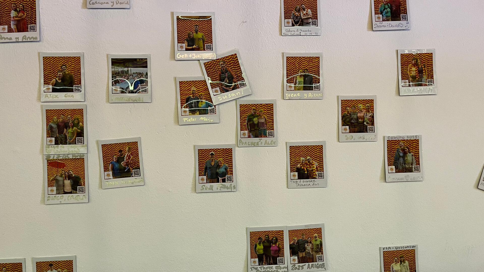 Pared de la fama Camino Curry. EP