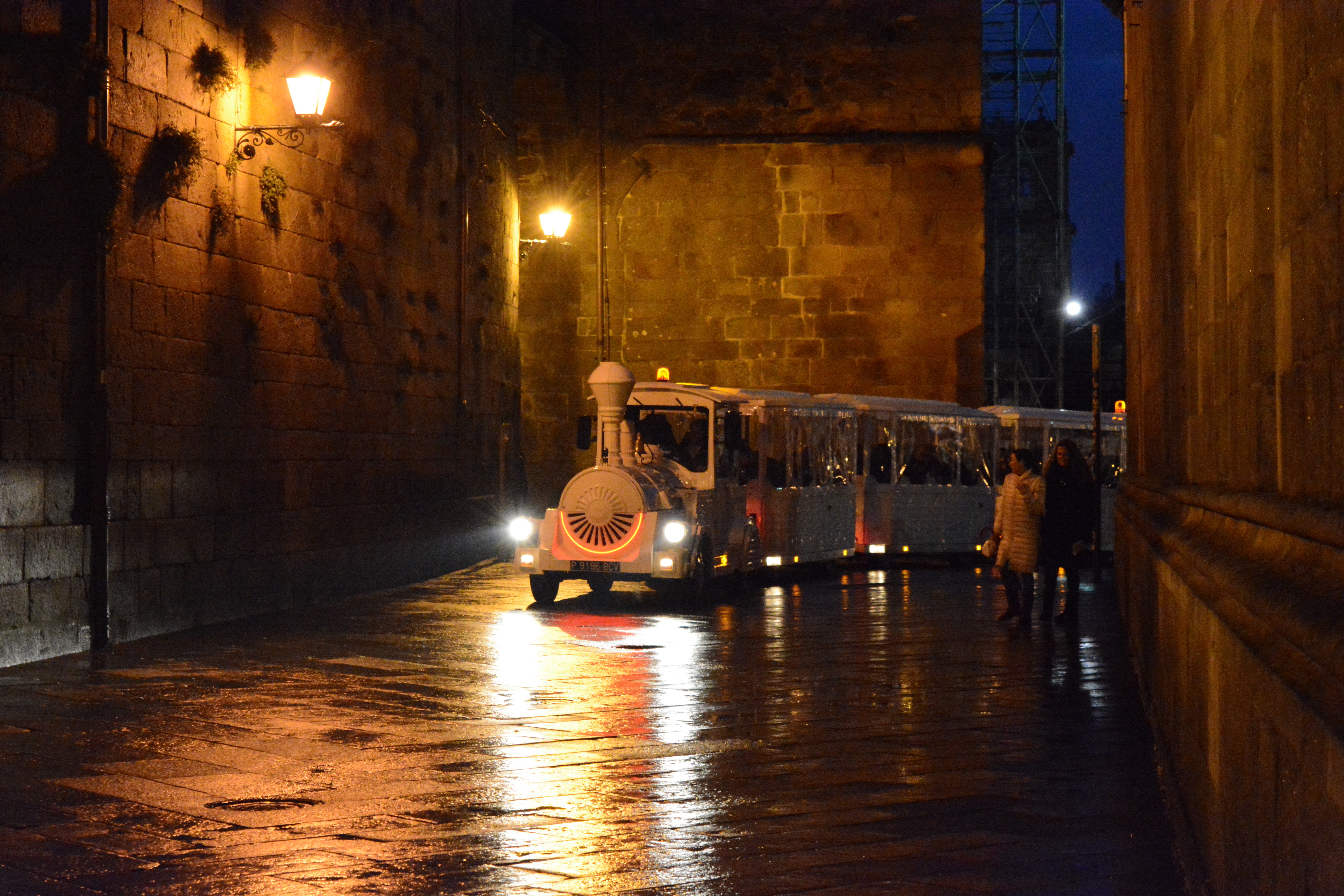 Tren turístico de Santiago de Compostela. ÁNGEL CARRO
