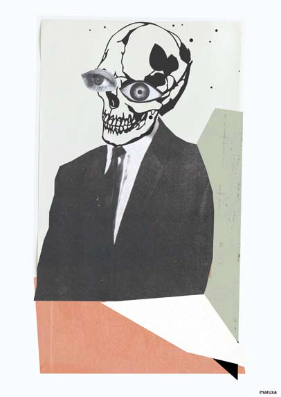 Ilustración para el blog de Juan Tallón. MARUXA