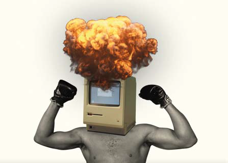 Ilustración para el blog de María Piñeiro. MARUXA