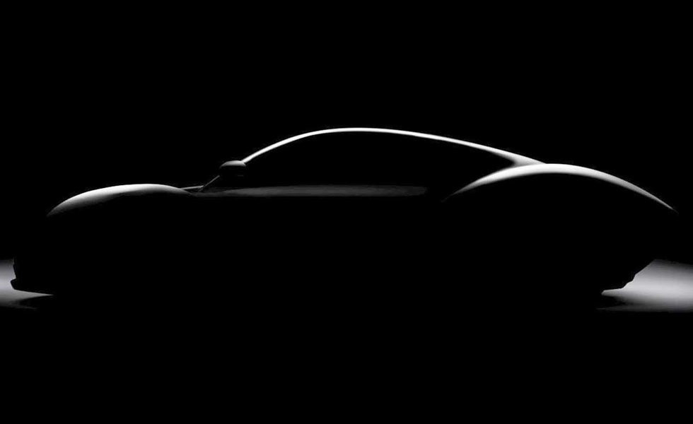 Silueta del nuevo superdeportivo de Hispano Suiza. EP