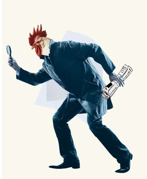 Ilustración para el blog de Rafa Cabeleira. MARUXA