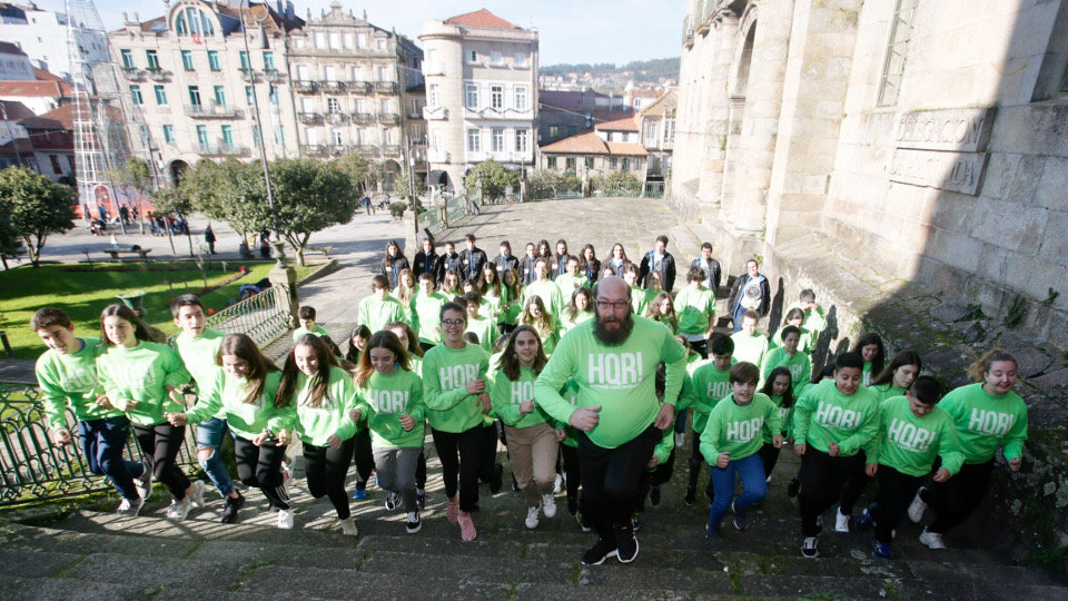 Rodrigo Cota, a lo Rocky. GONZALO GARCÍA