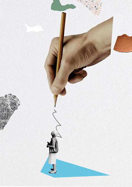 Ilustración para el blog de Rafa Cabeleira. MARUXA